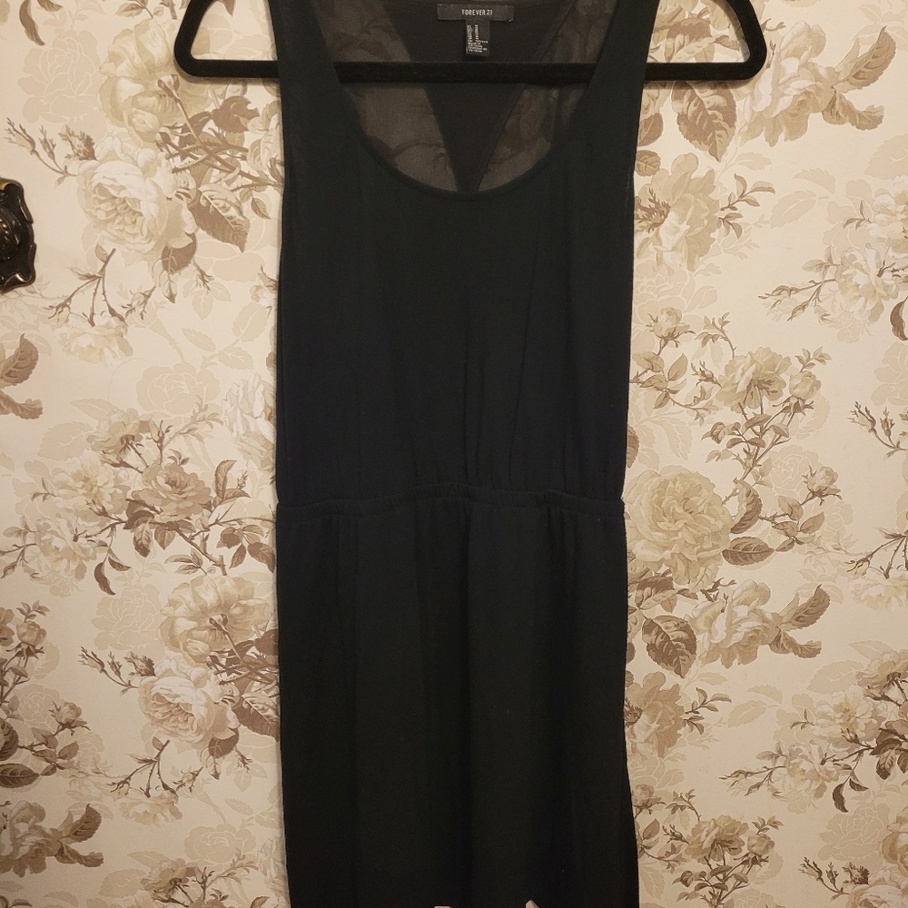 Forever 21 black basic dress